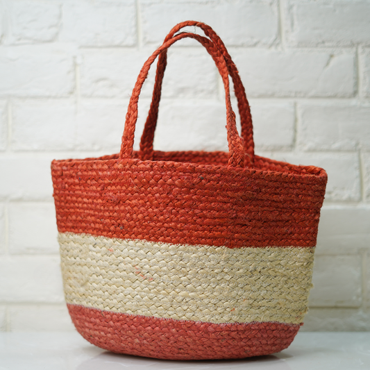 Made From Natural, Durable Jute, This Bag Is Great For Many Outfits.