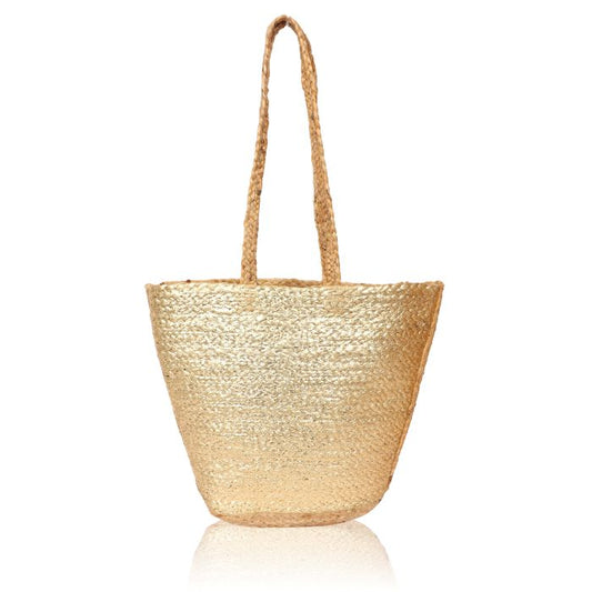 Jute Gold Women's Bag.