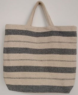 Striped Shopper - Tote bag.