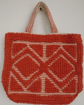 Exclusive Handloom Cotton Shoulder Bags Red.